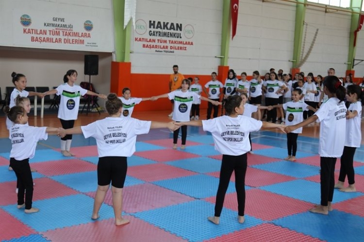 Sakarya Geyve'de Yaz Spor Okulları Başladı