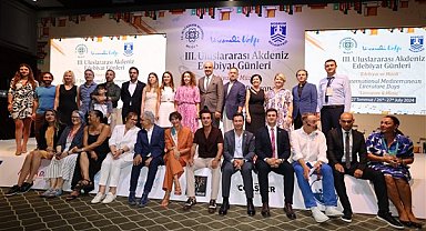3. Uluslararası Akdeniz Edebiyat Günleri tamamlandı