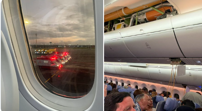 Türbülansa giren uçakta en az 40 kişi yaralandı