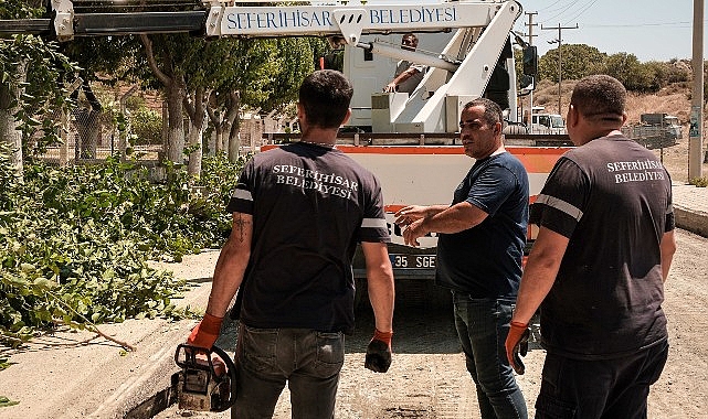 Akarca'da asfalt çalışması başladı