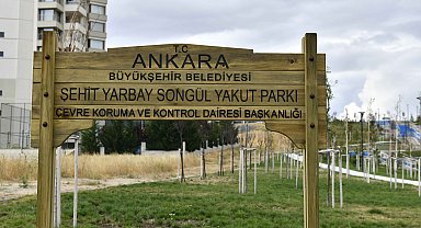Ankara'da bir parka Türkiye’nin ilk kadın ilçe Jandarma Komutanının ismi verildi