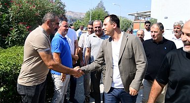 Başkan Eşki'den Ayakkabıcılar Sitesi’ne ziyaret