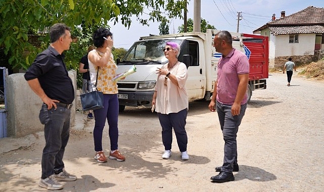 Başkan Tugay'ın kurduğu Kırsal Hizmetler Dairesi sahaya indi İzmir'in köyleri korunarak kalkınacak