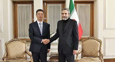 Çin'in Tahran Büyükelçisi Peiwu'dan İran Dışişleri Bakanı Vekili Bagheri'ye ziyaret