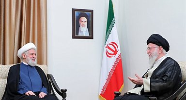 Hamaney, Hizbullah Genel Sekreter Yardımcısı Kasım ile görüştü