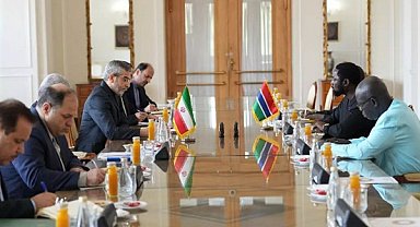 İran Dışişleri Bakanı Vekili Bagheri, Gambiya Dışişleri Bakanı Tangara ile görüştü