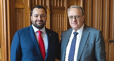 Katar Devlet Bakanı Al Khulaifi, Rusya Dışişleri Bakan Yardımcısı Bogdanov ile görüştü
