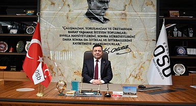 Kayseri OSB Başkanı Yalçın, 15 Kayseri firmasını tebrik etti