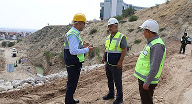 Necmettin Erbakan Üniversitesi içerisindeki gölet projesinde son aşamaya gelindi