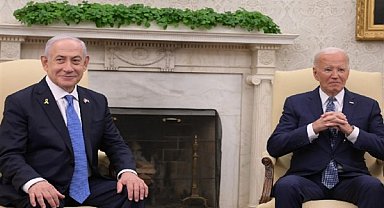 Netanyahu, Beyaz Saray'da ABD Başkanı Biden ile görüştü