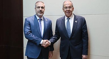 Rusya Dışişleri Bakanı Lavrov, Türkiye Cumhuriyeti Dışişleri Bakanı Fidan ile görüştü