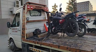 Şanlıurfa'da çalıntı motosikletler yakalandı