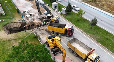 UYDUKENT’TE ALTYAPI ÇALIŞMALARINA BAŞLANDI
