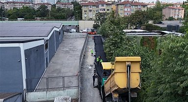 Zeytinburnu’nda sokak ve yol yenileme çalışmaları devam ediyor