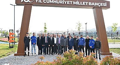 100. Yıl Cumhuriyet Millet Bahçesi yenileniyor