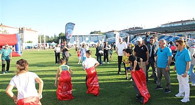 3. Uluslararası Çankırı Tuz Festivali'nde çocuklar için etkinlik alanları kuruldu