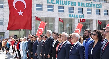 30 Ağustos Zafer Bayramı, Nilüfer’de düzenlenen törenle kutlandı