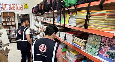 Afyonkarahisar'da kırtasiye denetimleri sürüyor