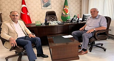 AK Partili Arslan'dan Afyonkarahisar Ziraat Odası Başkanı Çankaya'ya ziyaret