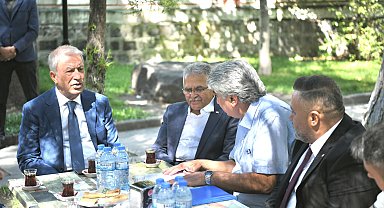 Akar ve Büyükkılıç, Develi İlçe Oda Başkanlarıyla bir araya geldi
