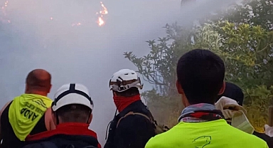 ANDA Derneği, yangında sorumluluğunu bir kez daha yerine getirdi