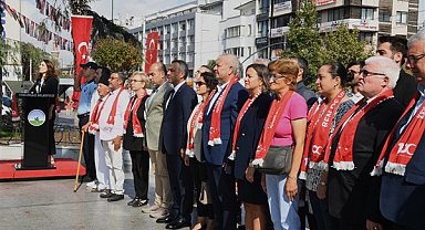Atatürk’ün Cumhurbaşkanı olarak Bursa’ya gelişinin yıl dönümü kutlandı