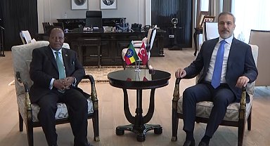 Bakan Fidan, Etiyopyalı mevkidaşı Selassie ile görüştü