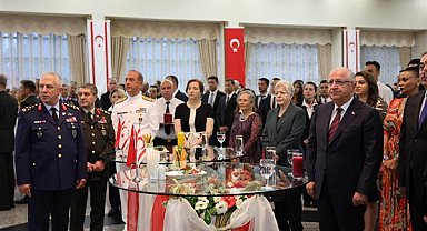 Bakan Güler, KKTC Silahlı Kuvvetler Günü resepsiyonuna katıldı