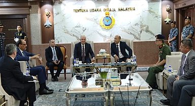 Bakan Güler ve MİT Başkanı Kalın, Malezya Başbakanı İbrahim tarafından kabul edildi