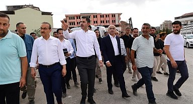 Bakan Kurum Malatya’daki çalışmaları inceledi