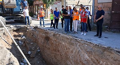 Baksan’da altyapı çalışmaları devam ediyor