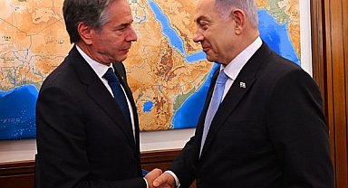 Başbakan Netanyahu, ABD Dışişleri Bakanı Blinken ile bir araya geldi