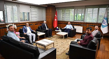 Başkan Büyükkılıç'a ziyaretler sürüyor