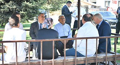 Başkan Büyükkılıç, mahalle muhtarlarıyla bir araya geldi