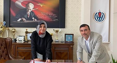 Başkan Emine GÖKÇE İşkur Hizmet Noktasına İlişkin Protokolü imzaladı