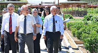 Başkan Şahin, Ekolojik Köy’ü ziyaret etti