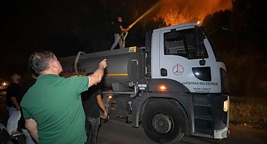 Başkan Tugay: Belediyemizin tüm birimleriyle sahadayız