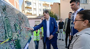 Başkan Tugay Buca’da sürdürülen İZSU çalışmalarını inceledi