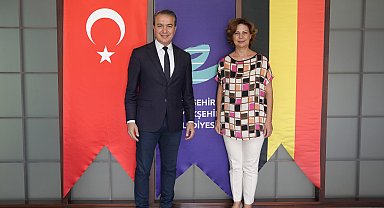 Başkan Ünlüce: Kültürden sanata birçok noktada ortak projelere imza atmaya hazırız