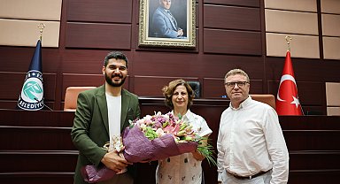 Başkan Ünlüce'yi Eskişehir Gastronomi Festivali Organizasyon Komitesi ziyaret etti