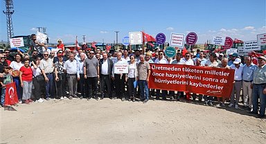 Başkan Yalım: Kırmızı mazot çiftçiye verilmediği müddetçe bu memlekette hububat yetişmez