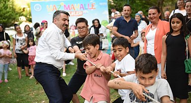 Başkan Yılmaz, Yaz Mahalle Şenliğine katıldı