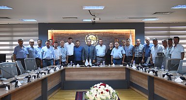 BASKİ Genel Müdürü Erdoğan Öztürk, Susurluklu muhtarları ile görüştü