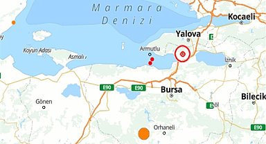 Bursa'da deprem