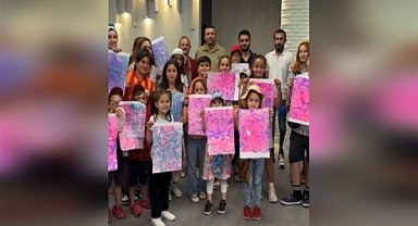 Büyük Şehir Sanat Galerisi, minik sanatseverleri misafir etti