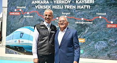 Büyükkılıç: Ankara-Kayseri arasında çok daha konforlu ulaşım imkanına kavuşacağız