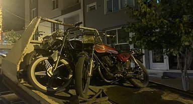 Çay İlçe Emniyet Müdürlüğü'nden çalıntı motosiklet operasyonu