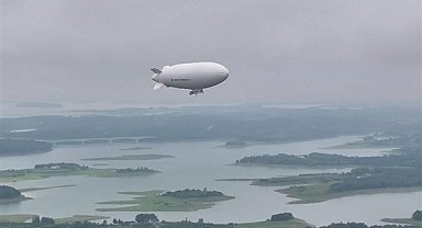 Çin'in AS700 yerli zeplininin deneme operasyonu başladı