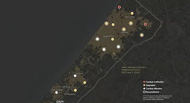 CNN: Hamas kuzey ve orta Gazze'deki askeri taburlarının bir kısmını yeniden inşa etti