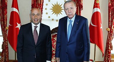 Cumhurbaşkanı Erdoğan, TİM Başkanı Gültepe'yi kabul etti
